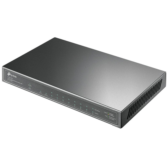 EAN 6935364052980 - TP-Link TL-SG1210P switch No administrado Gigabit Ethernet (10/100/1000) Energía sobre Ethernet (PoE) Gri imagen 4