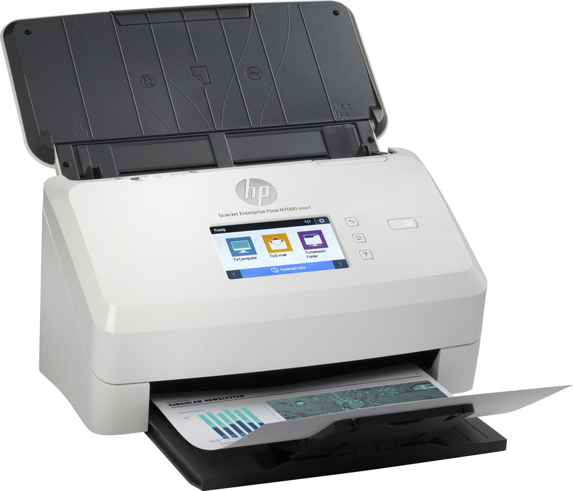 EAN 0193905252664 - HP Scanjet Enterprise Flow N7000 Escáner alimentado con hojas 600 x 600 DPI A4 Blanco imagen 3