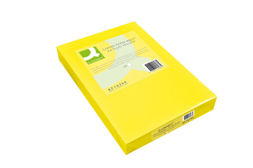 EAN 5705831162662 - Q-CONNECT KF16266 papel para impresora de inyección de tinta A4 (210x297 mm) Amarillo imagen 1