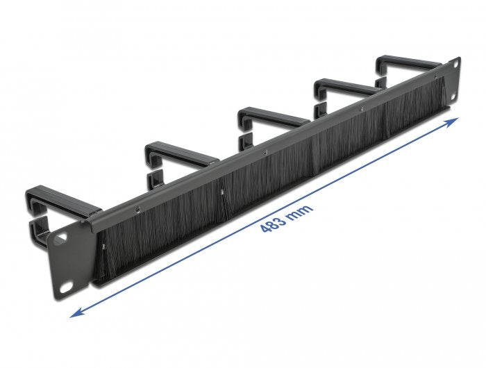 EAN 4043619664900 - DeLOCK 66490 accesorio de bastidor Panel pasacables con cepillo imagen 2