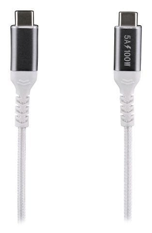 EAN 3303170118092 - T'nB TCUSBC100W cable USB USB 3.2 Gen 1 (3.1 Gen 1) 2 m USB C Aluminio, Blanco imagen 1