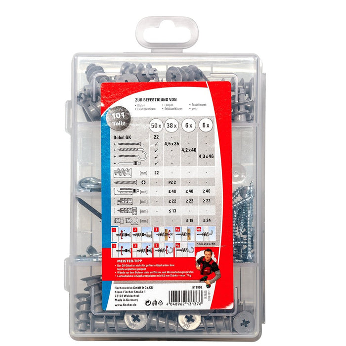 EAN 4048962131376 - Fischer MEISTER-BOX GK Metálico imagen 3