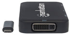 EAN 0766623152600 - Manhattan 152600 base para portátil y replicador de puertos USB Tipo C Negro imagen 3