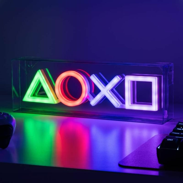 EAN 5056577728118 - Paladone Playstation LED Neon Light Estante LED imagen 1