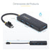 EAN 0065030912136 - StarTech.com H5C4A-USB-HUB hub de interfaz USB 3.2 Gen 1 (3.1 Gen 1) Type-C 5000 Mbit/s Negro imagen 16