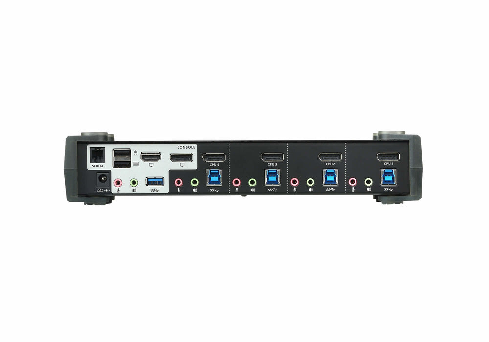 EAN 4719264645839 - ATEN CS1924M-AT-G interruptor KVM Negro imagen 2