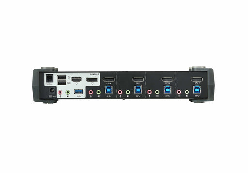 EAN 4719264645839 - ATEN CS1924M-AT-G interruptor KVM Negro imagen 2