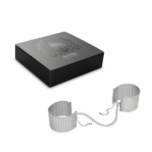 EAN 8436562011017 - Bijoux Indiscrets Désir Métallique Metallic Mesh Handcuffs Esposas para bongage Plata Metal imagen 1