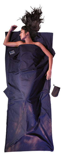 EAN 0799696101350 - Cocoon TravelSheet Saco de dormir rectangular Algodón Azul imagen 1
