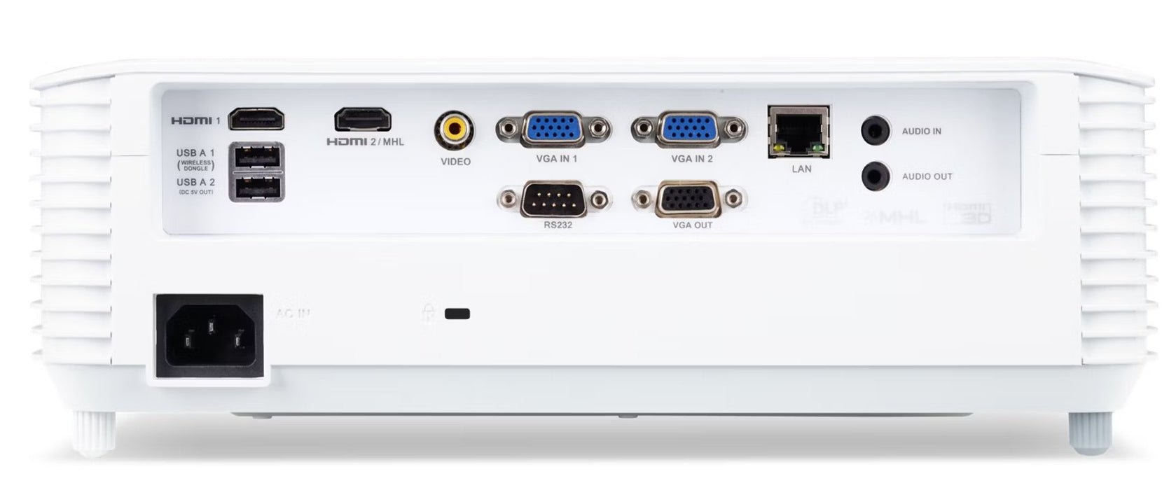 EAN 4713883595780 - Acer S1386WHN Proyector de alcance estándar 3600 lúmenes ANSI DLP WXGA (1280x800) 3D Blanco imagen 6