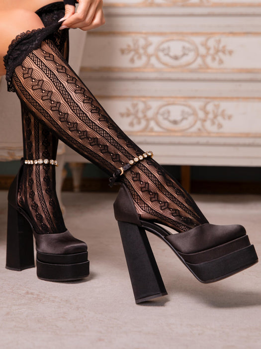 EAN 0714718570037 - Leg Avenue 3984_00122 pantis y media Negro imagen 1