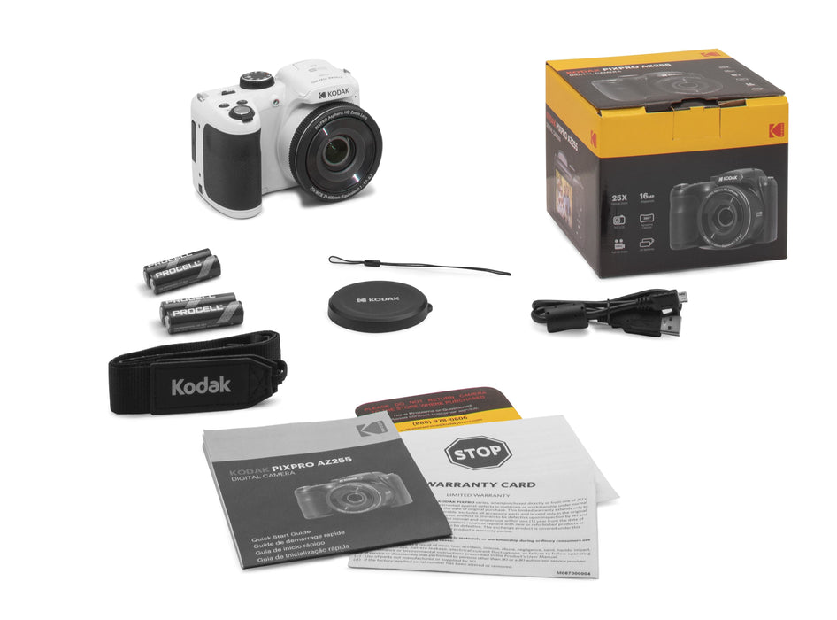 EAN 0819900014112 - Kodak PIXPRO AZ255 1/2.3" Cámara compacta 16,35 MP BSI CMOS 4608 x 3456 Pixeles Blanco imagen 9