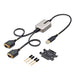 EAN 0065030898393 - StarTech.com 2P1FFC-USB-SERIAL cambiador de género para cable USB-A 2 x DB-9 RS-232 Negro, Gris imagen 8