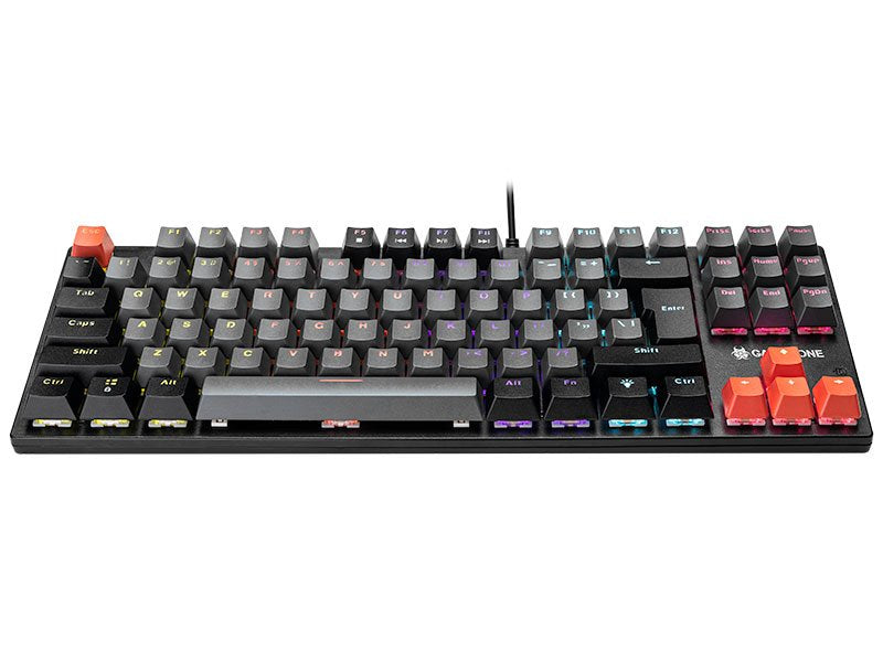 EAN 5907512873106 - Tracer Strike 87 teclado Juego USB QWERTY Inglés Negro, Gris, Naranja imagen 2