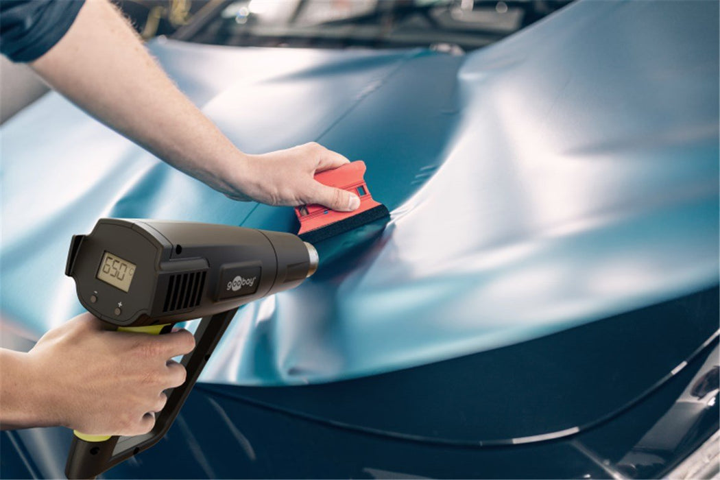 EAN 4040849778230 - Goobay 77823 pistola de calor Pistola de aire caliente 450 l/min 650 °C 1500 W Negro imagen 8