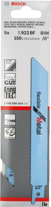 EAN 3165140093507 - Bosch 2 608 656 014 hoja de sierra de calar, de sierra de marquetería y de sierra recíproca Hoja para sie imagen 2