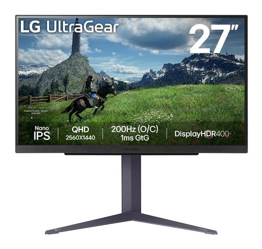 EAN 8806096087817 - LG 27GS85Q-B pantalla para PC 68,6 cm (27") 2560 x 1440 Pixeles Quad HD LCD Negro imagen 1