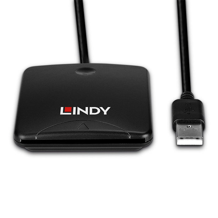 EAN 4002888434072 - Lindy 43407 lector de tarjeta magnética USB Negro imagen 4