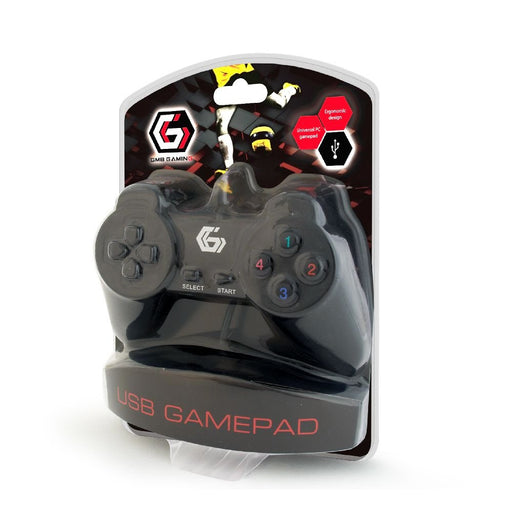 EAN 8716309087599 - Gembird JPD-UB2-01 mando y volante Negro USB 2.0 Gamepad PC imagen 2