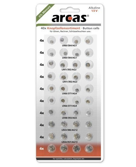 EAN 4260030253883 - Arcas 12754000 pila doméstica Batería de un solo uso Alcalino imagen 2