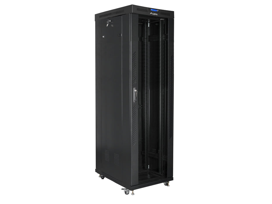 EAN 5901969423686 - Lanberg FF01-6042-12B armario rack 42U Rack o bastidor independiente Negro imagen 3