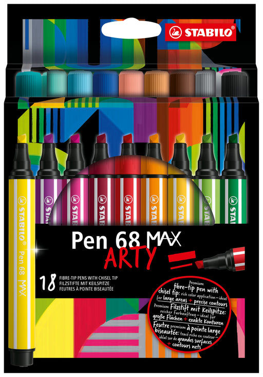 EAN 4006381590020 - STABILO Pen 68 MAX rotulador Colores surtidos 18 pieza(s) imagen 1