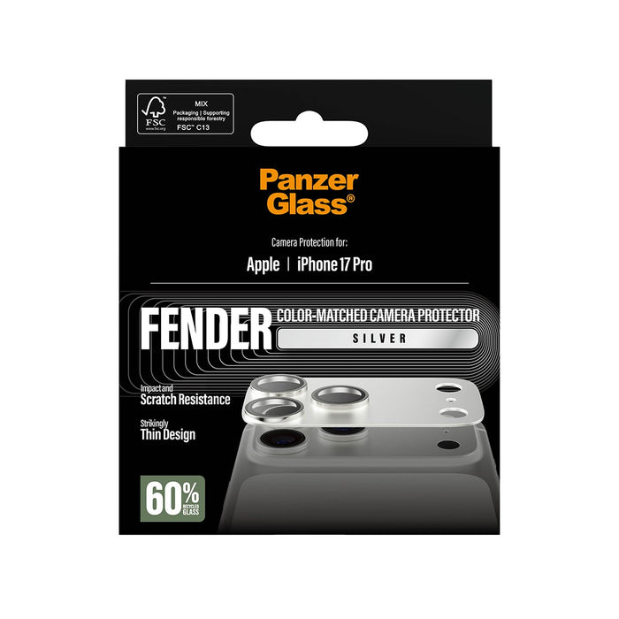 EAN 5715685036743 - PanzerGlass ® Fender Camera Protector Silver iPhone 17 Pro Protector de pantalla Apple 1 pieza(s) imagen 3