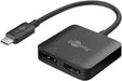 EAN 4040849601729 - Goobay 60172 Adaptador gráfico USB Negro imagen 2