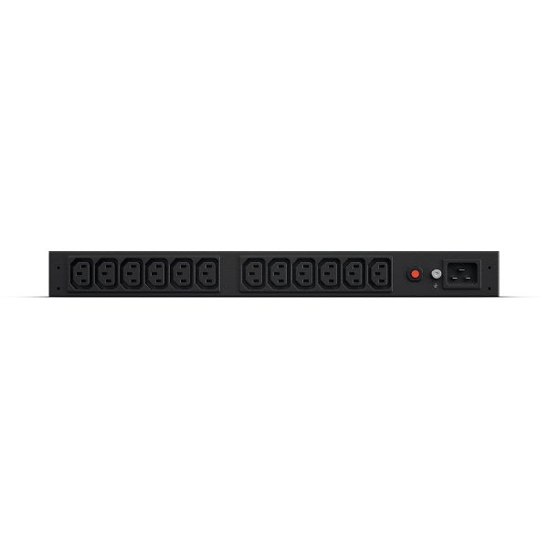 EAN 0649532901357 - CyberPower PDU20BHVIEC12R unidad de distribución de energía (PDU) 12 salidas AC 1U Negro imagen 2
