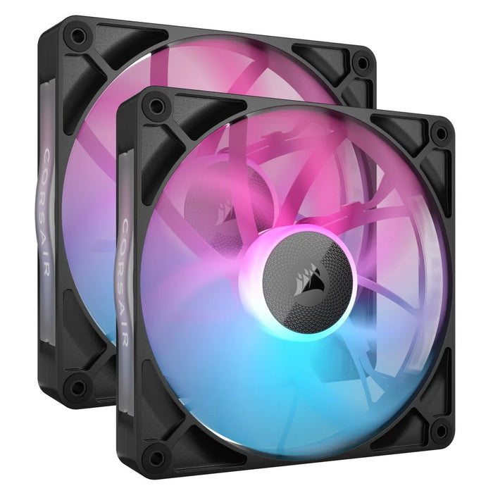 EAN 840006680949 - Corsair iCUE LINK RX140 RGB Carcasa del ordenador Ventilador 14 cm Negro 2 pieza(s) imagen 1