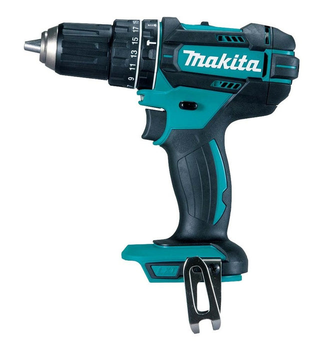 EAN 0088381699051 - Makita DHP482Z taladro Sin llave 1,8 kg Negro, Azul imagen 1