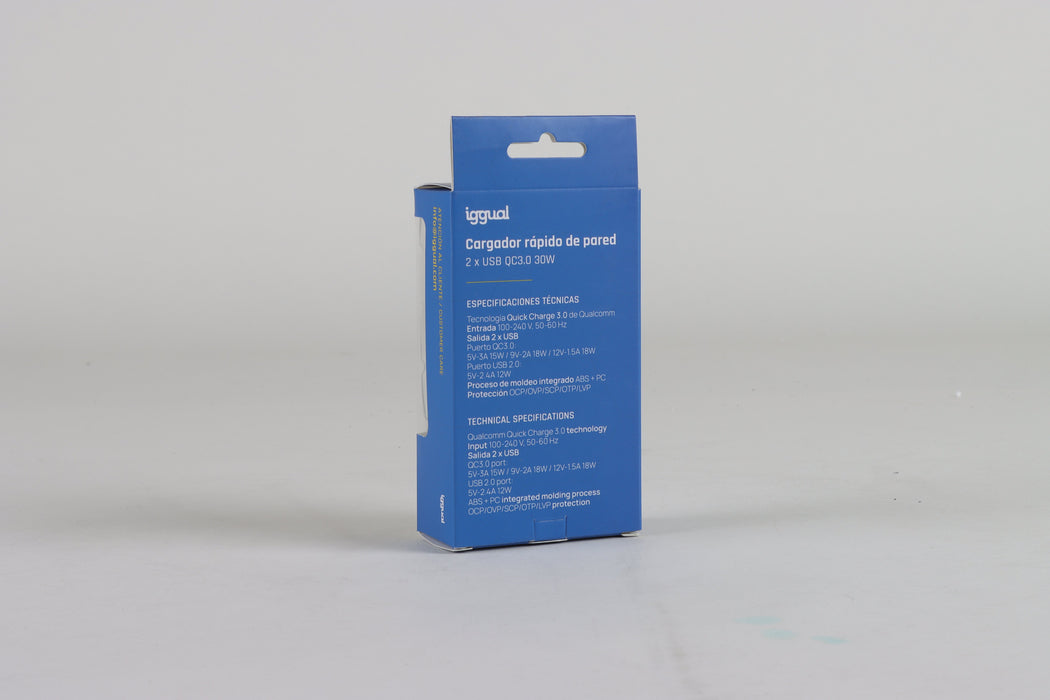 EAN 8435364317389 - iggual IGG317389 cargador de dispositivo móvil Universal Blanco Corriente alterna Interior imagen 4