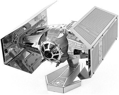 EAN 0032309028034 - Metal Earth Darth Vader's TIE Fighter Advanced X1 Maqueta de caza espacial Kit de montaje imagen 4