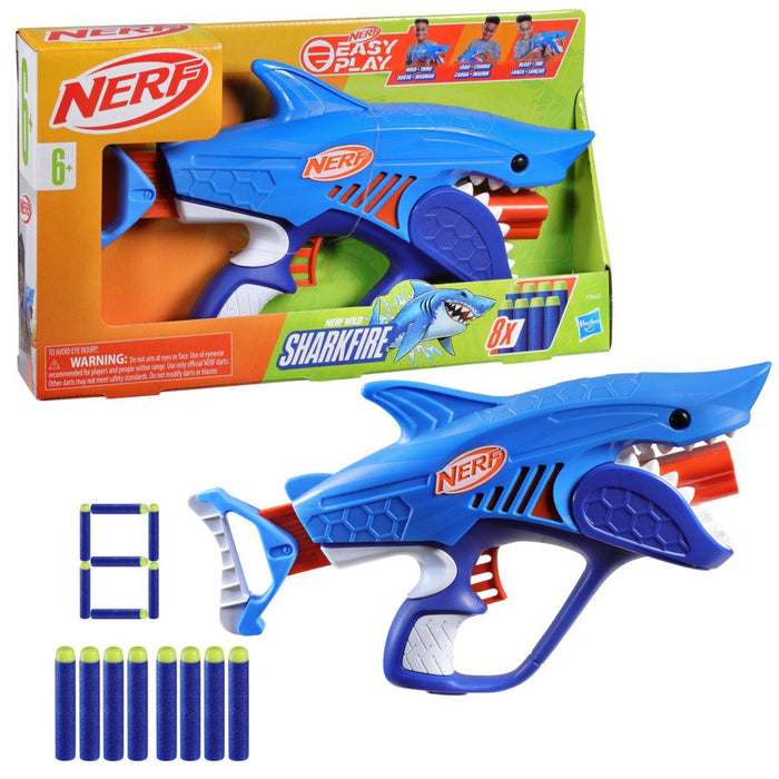 EAN 5010996211415 - Nerf Junior Wild Sharkfire imagen 2