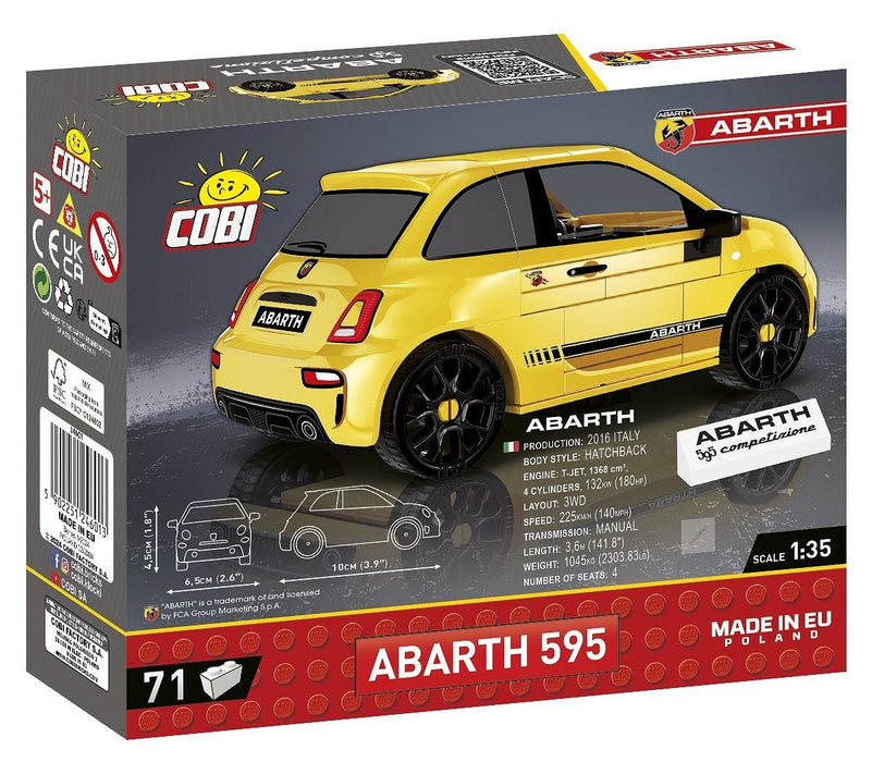 EAN 5902251246013 - COBI Abarth 595 Competizione imagen 6