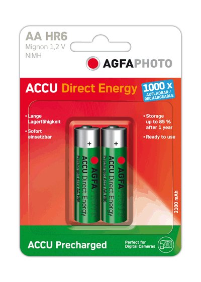 EAN 4250175803937 - AgfaPhoto Direct Energy AA Níquel-metal hidruro (NiMH) imagen 1