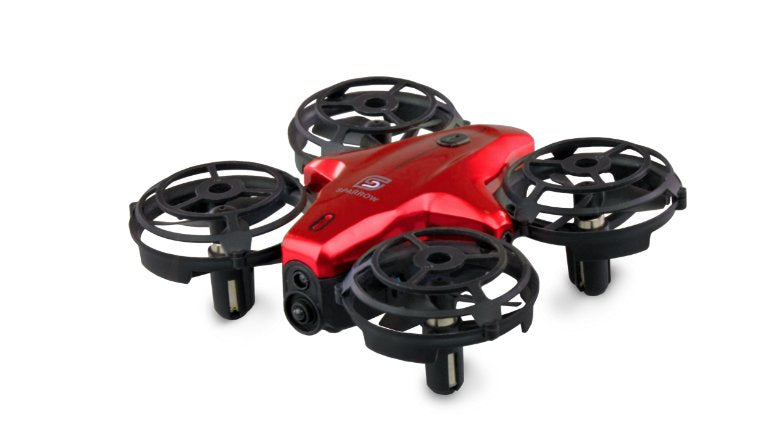 EAN 4260768517141 - Amewi 25324 dron con cámara Minidrón 300 mAh Negro, Rojo imagen 1