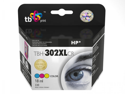 EAN 5901500504737 - TB Print TBH-302XLCR cartucho de tinta 1 pieza(s) Azul, Púrpura, Amarillo imagen 1