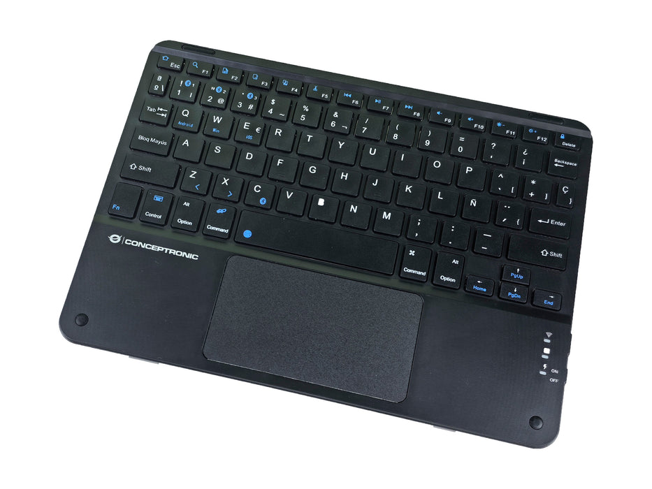 EAN 4015867238851 - Conceptronic TOBIN01BES teclado Universal Bluetooth QWERTY Español Negro imagen 4