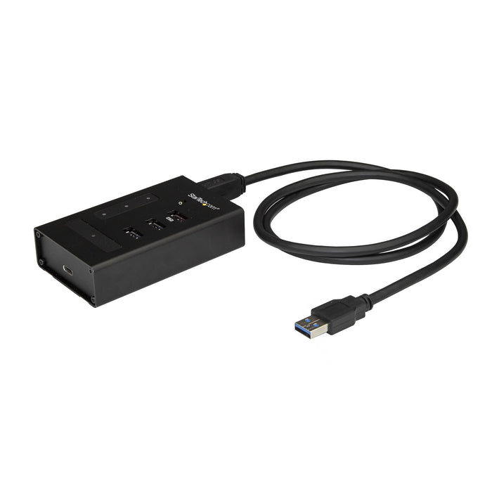EAN 0065030867887 - StarTech.com HB30A3A1CST hub de interfaz USB 3.2 Gen 1 (3.1 Gen 1) Type-B 5000 Mbit/s Negro imagen 1