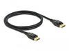 EAN 4043619824236 - DeLOCK Cable DisplayPort 1.2 male > DisplayPort male 4K 1 m Negro imagen 2