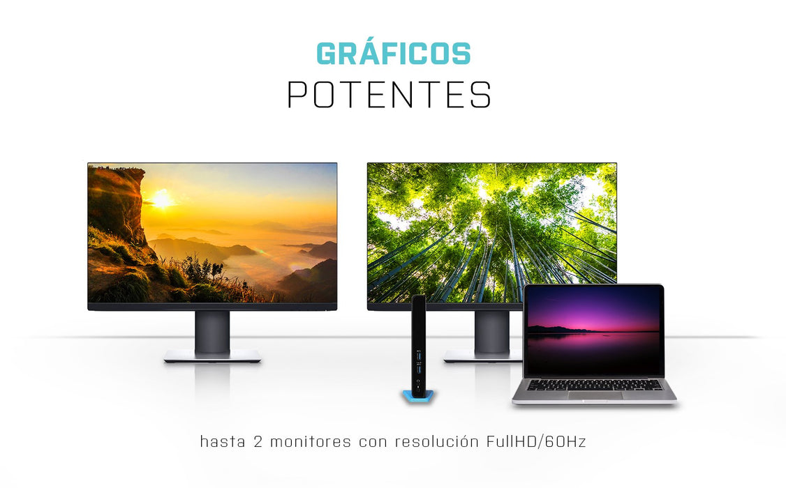 EAN 8595611703843 - i-tec U3DUALHDMIDOCK base para portátil y replicador de puertos Alámbrico USB 3.2 Gen 1 (3.1 Gen 1) Type- imagen 10