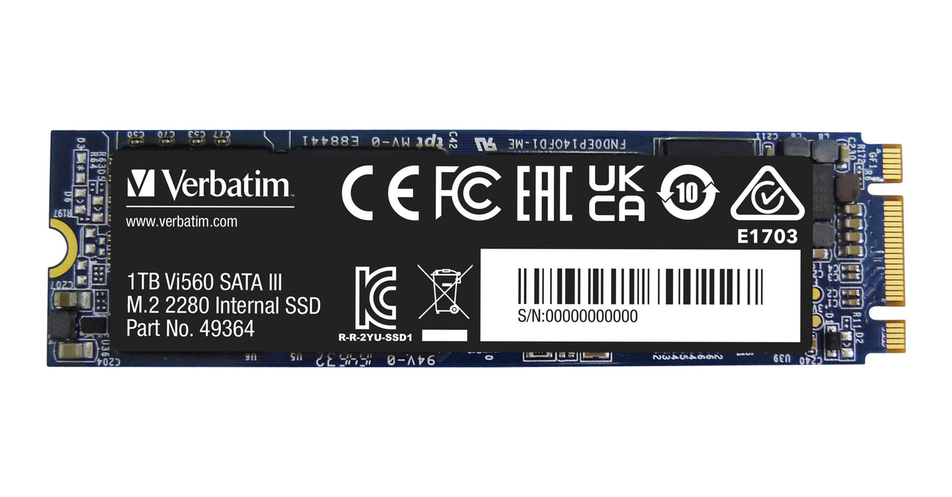 EAN 0023942493648 - Verbatim Vi560 S3 Serial ATA III 3D NAND imagen 2