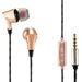 EAN 4047443358615 - Hama EAR3207CO Auriculares Alámbrico Dentro de oído Negro, Cobre imagen 1