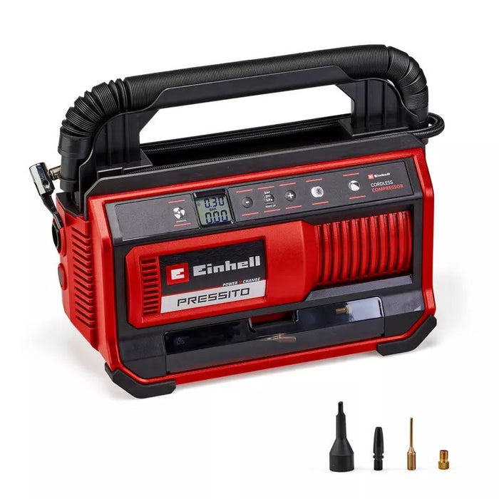 EAN 4006825667325 - Einhell PRESSITO 18/25 compresor de aire 25 l/min Batería imagen 1