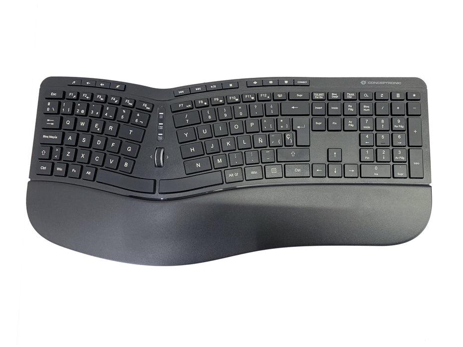 EAN 4015867227008 - Conceptronic ORAZIO02ES teclado Ratón incluido Oficina RF inalámbrico QWERTY Español Negro imagen 2