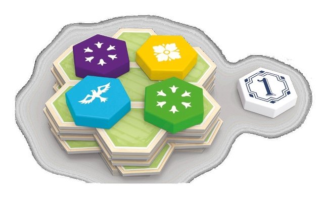 EAN 8435407639119 - Asmodee Azul Azul Jardín de la Reina Juego de mesa Simulación económica imagen 2