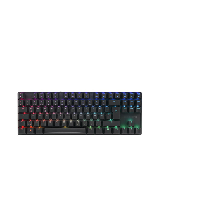 EAN 4025112108235 - CHERRY MX 8.2 TKL Wireless RGB teclado Juego RF Wireless + Bluetooth QWERTZ Alemán Negro imagen 1