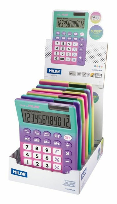 EAN 8411574092469 - Milan Sunset calculadora Escritorio Calculadora básica Colores surtidos imagen 1
