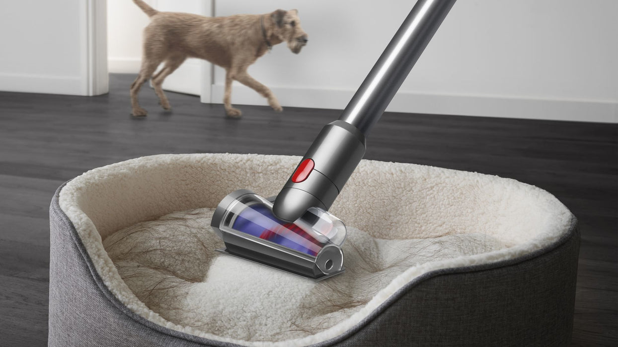 EAN 5025155088180 - Dyson V12 Detect Slim Absolute Aspiradora escoba 2 en 1 Batería Secar Sin bolsa 545 W Níquel, Amarillo imagen 9